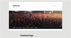 Desktop Screenshot of daffiedj.com