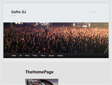 Tablet Screenshot of daffiedj.com